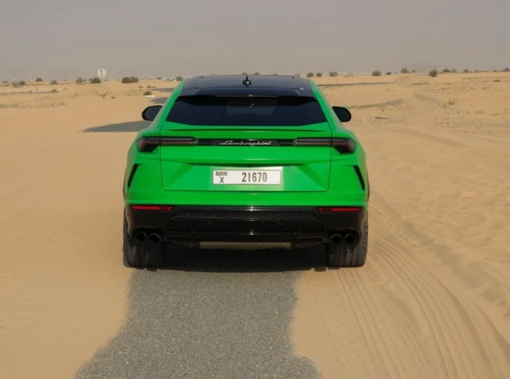 Lamborghini Urus 2022 GREEN RENTAL IN DUBAI - undefined